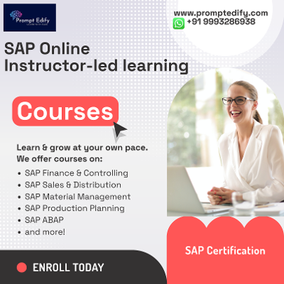 SAP Professional & SAP Corporate Certification Course In Pretoria At Prompt Edify